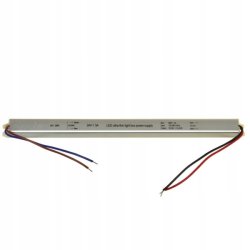 Zasilacz napięciowy 24V 36W 1,5A ultra slim montażowy do taśm LED cienki