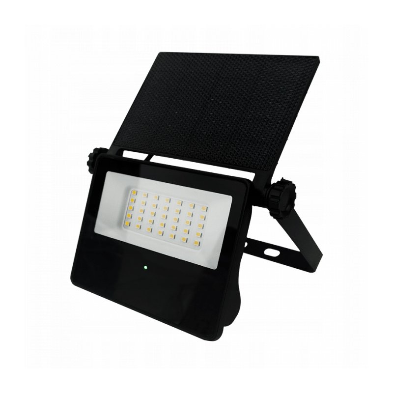 Lampa solarna NAŚWIETLACZ z panelem solarnym z czujnikiem ruchu zmierzch MV