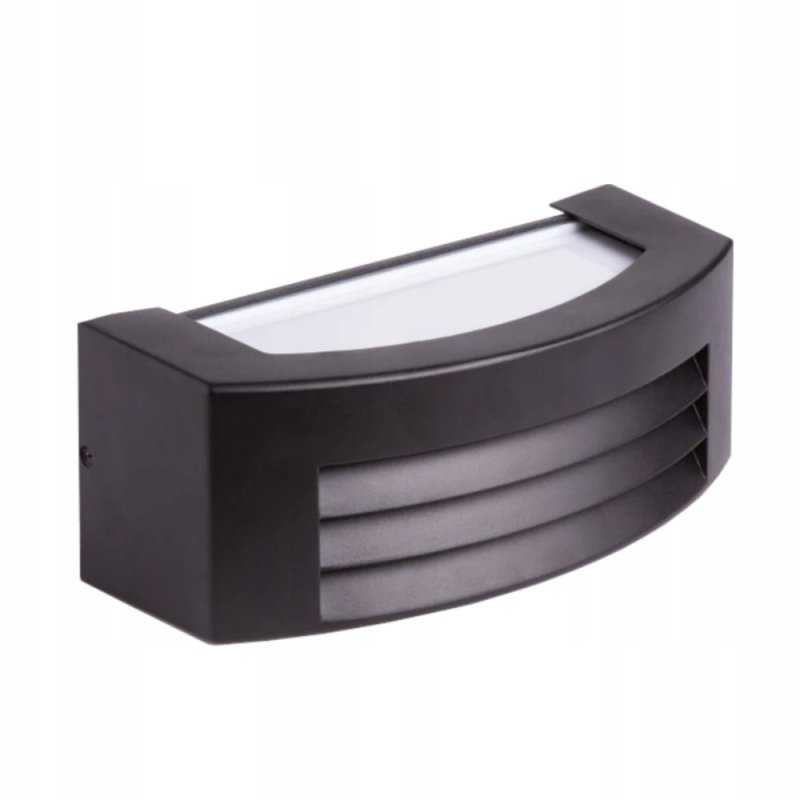 Kinkiet ogrodowy ścienny Oprawa LAMPA elewacyjna na 1xE27 IP54 CZARNY