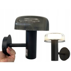 Lampa PREMIUM Elewacyjna Solarna Ogrodowa LED NW Kinkiet solarny i na USB