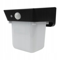 Lampa PREMIUM Elewacyjna Solarna Ogrodowa Kinkiet solarny LED NW IP64 + PIR
