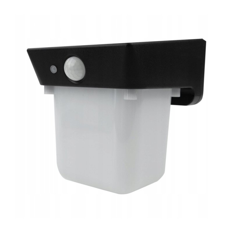 Lampa PREMIUM Elewacyjna Solarna Ogrodowa Kinkiet solarny LED NW IP64 + PIR