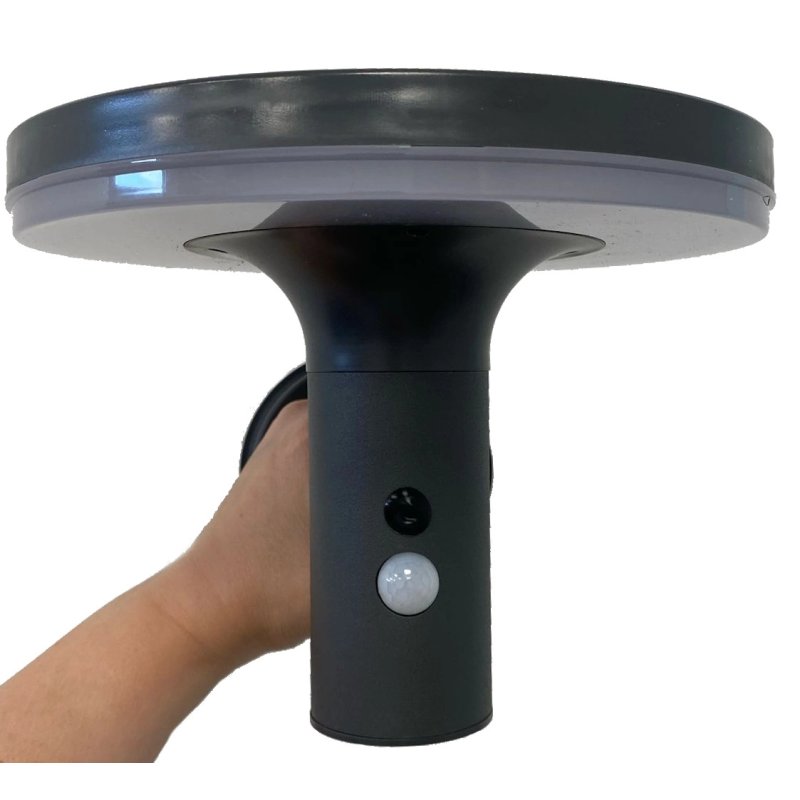 Lampa PREMIUM Elewacyjna Solarna Ogrodowa LED NW Kinkiet solarny + PIR