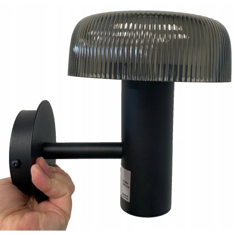 Lampa PREMIUM Elewacyjna Solarna Ogrodowa LED NW Kinkiet solarny i na USB