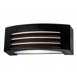 Kinkiet ogrodowy ścienny Oprawa LAMPA elewacyjna na 1xE27 IP54 CZARNY