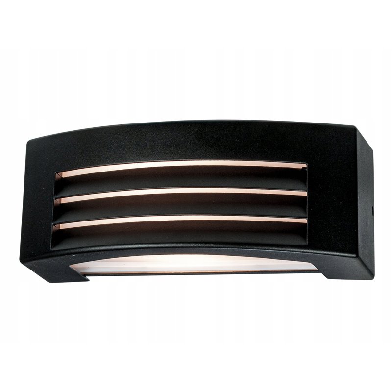 Kinkiet ogrodowy ścienny Oprawa LAMPA elewacyjna na 1xE27 IP54 CZARNY