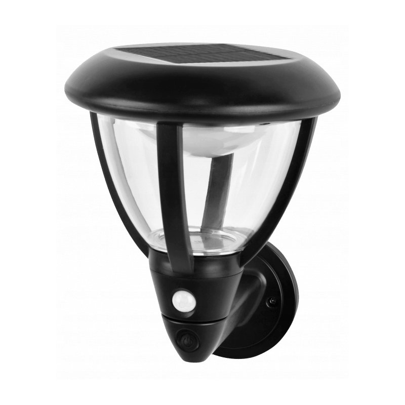Lampa PREMIUM Elewacyjna Solarna Ogrodowa Kinkiet solarny LED NW + PIR