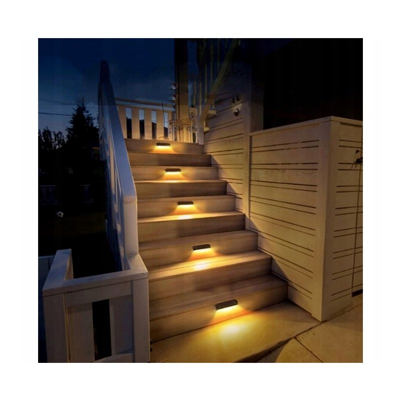 Lampa PREMIUM Elewacyjna Solarna Ogrodowa Kinkiet solarny LED RGBW WW IP65