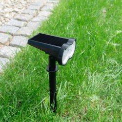 Reflektor PREMIUM ruchomy solarny OGRODOWA LAMPA SOLARNA WBIJANA LED NW