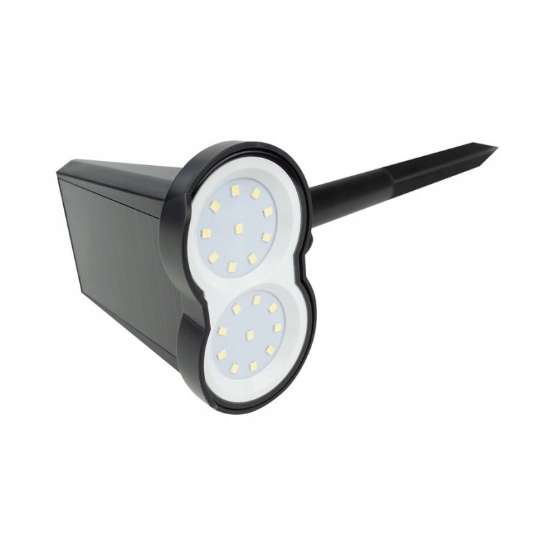 Reflektor PREMIUM ruchomy solarny OGRODOWA LAMPA SOLARNA WBIJANA LED NW