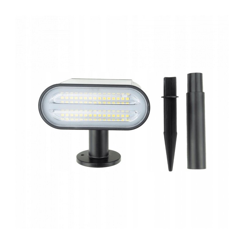 Reflektor PREMIUM ruchomy solarny OGRODOWA LAMPA SOLARNA WBIJANA LED NW