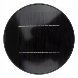 Lampka PREMIUM ogrodowa SOLARNA TALERZ słupek ogrodowy mocny LED NW + PIR