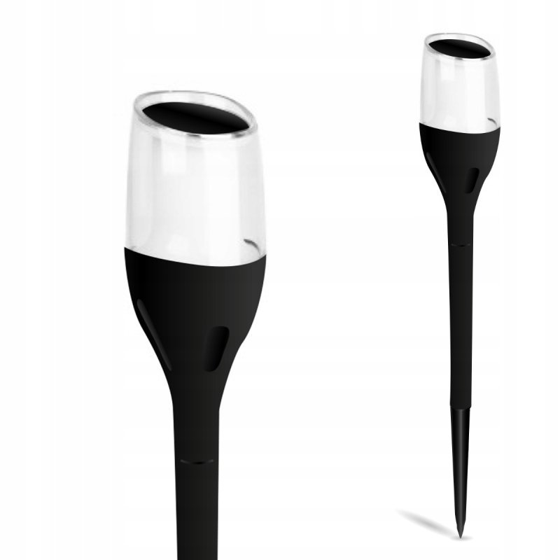 Lampa Solarna LED LATARNIA POCHODNIA WBIJANA Płomień 65cm Mocna PREMIUM