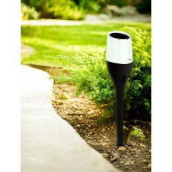 Lampa Solarna LED LATARNIA POCHODNIA WBIJANA Płomień 65cm Mocna PREMIUM