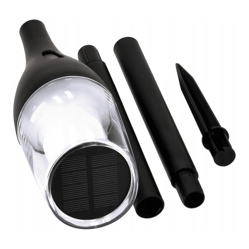Lampa Solarna LED LATARNIA POCHODNIA WBIJANA Płomień 65cm Mocna PREMIUM