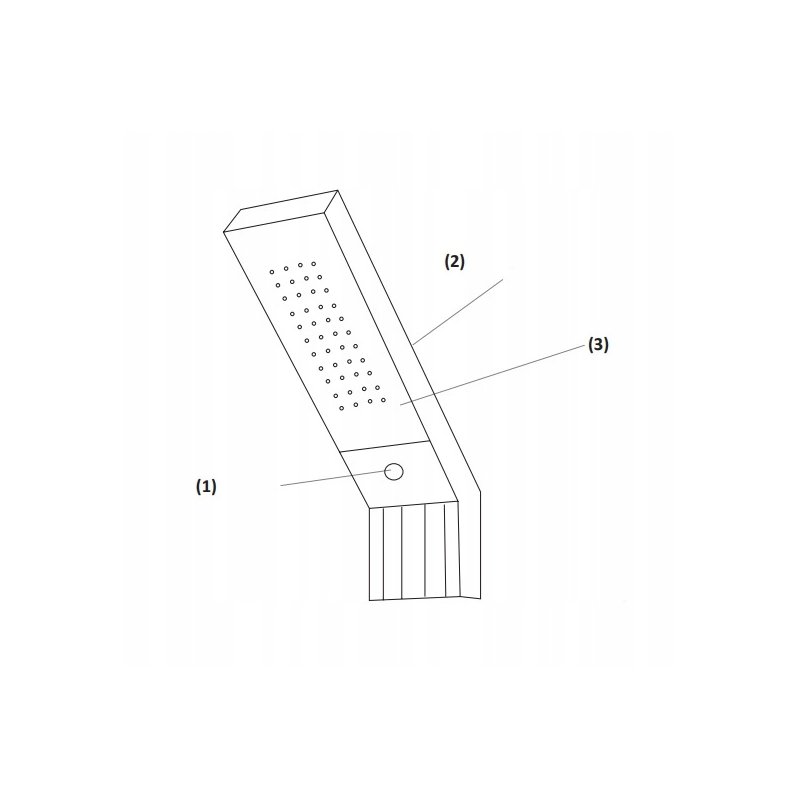 Lampka PREMIUM ogrodowa 2w1 SOLARNA słupek ogrodowy SOLARNY 97cm