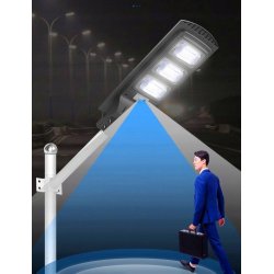 Uliczna Lampa solarna IP65 LED 120W NW czujnik MV