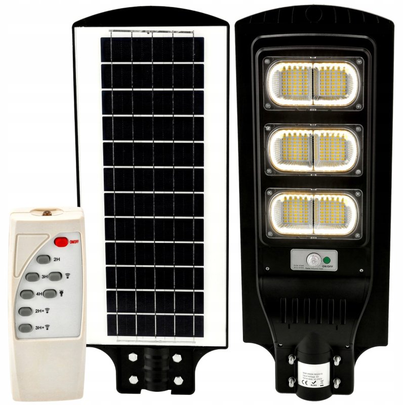 Uliczna Lampa solarna IP65 LED 90W NW + czujnik MV
