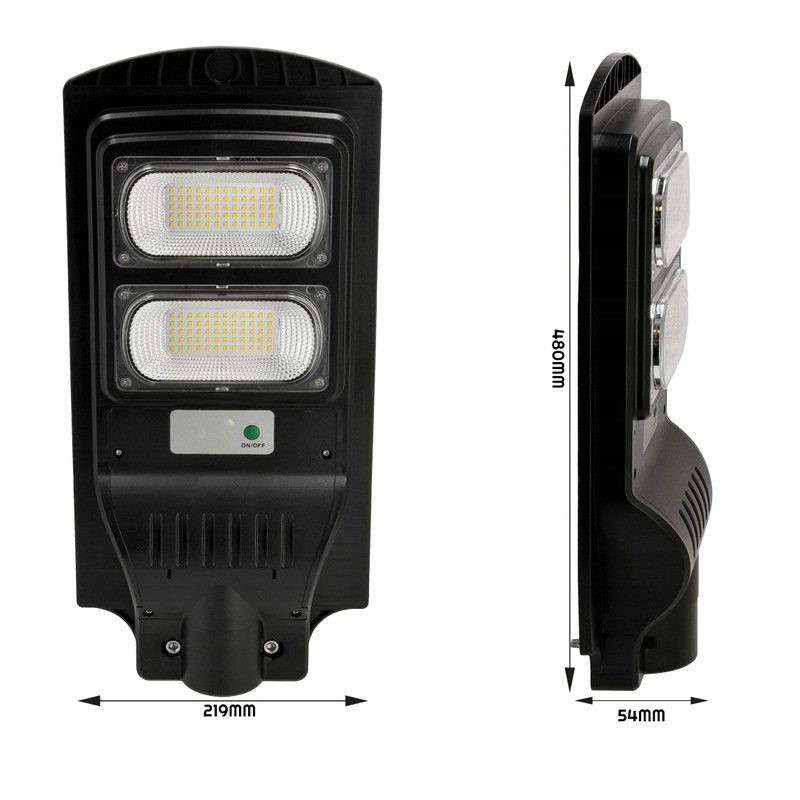 Uliczna Lampa solarna IP65 LED 60W NW + czujnik MV