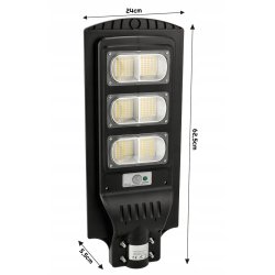 Uliczna Lampa solarna IP65 LED 90W NW + czujnik MV
