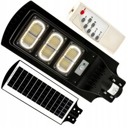 Uliczna Lampa solarna IP65 LED 90W NW + czujnik MV