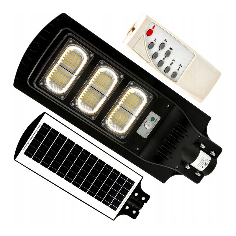 Uliczna Lampa solarna IP65 LED 90W NW + czujnik MV