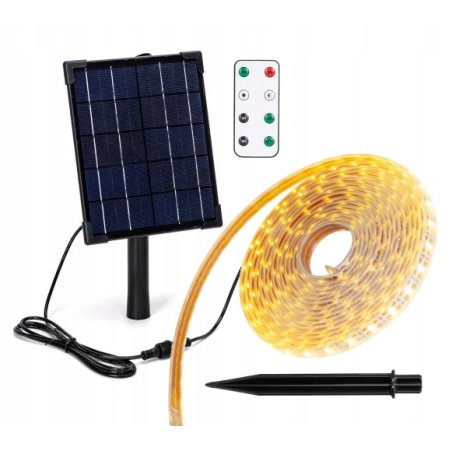 ZESTAW Taśma SOLARNA LED...