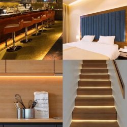 ZESTAW Taśma SOLARNA LED barwa CIEPŁA 5mb 50W IP65 hermetyczna z pilotem