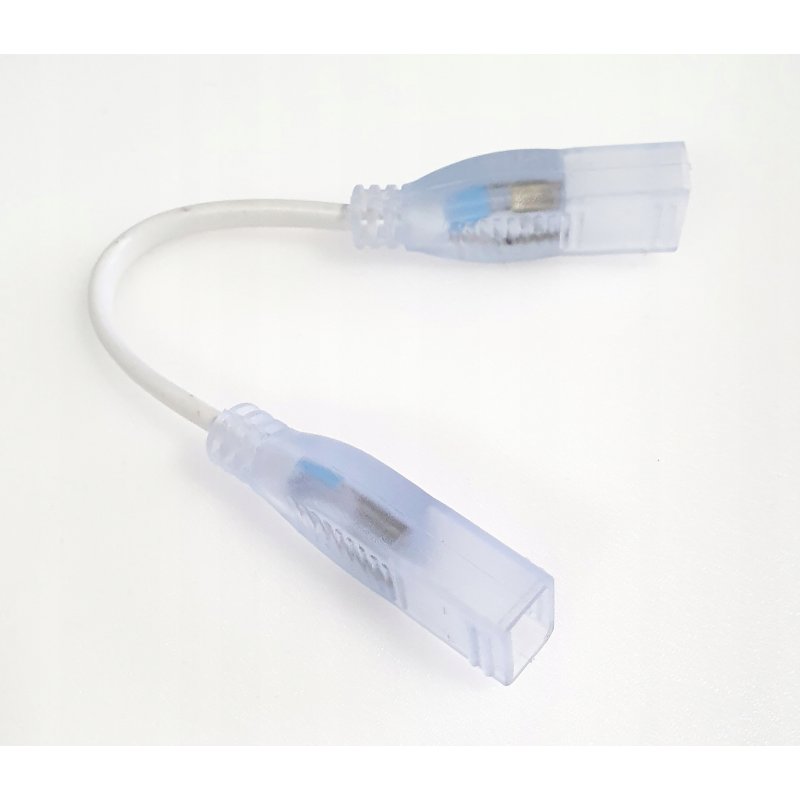 Złączka do taśm LED NEON na 230V 8x16mm na kablu