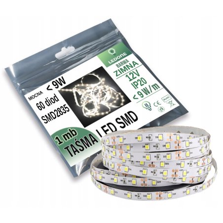 MOCNA 9W Taśma LED PREMIUM...