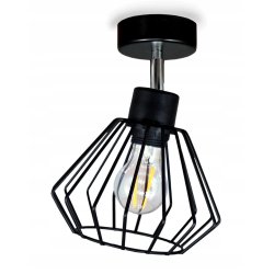 LAMPA sufitowa plafon żyrandol loft BRYLANT drut 1