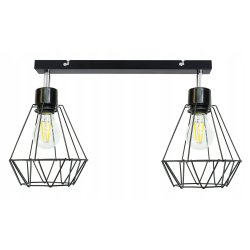 LAMPA PLAFON ŻYRANDOL regulowany BELKA BRYLANT 2