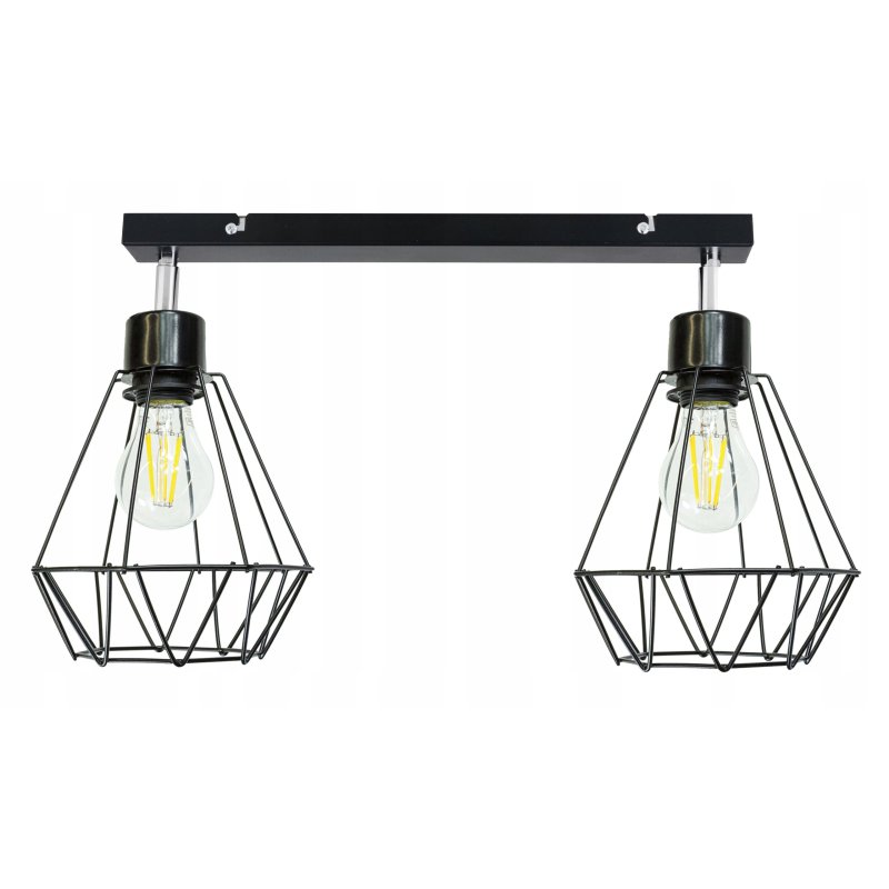 LAMPA PLAFON ŻYRANDOL regulowany BELKA BRYLANT 2