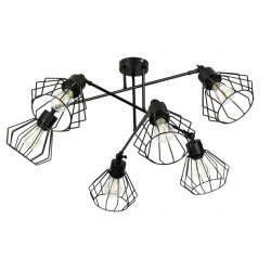 LAMPA sufitowa żyrandol regulowany LOFT METAL 6
