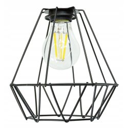 LAMPA wisząca sufitowa ŻYRANDOL ZWIS diament drut