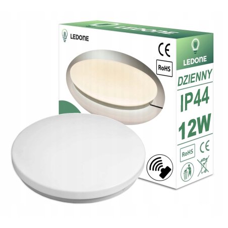 Plafon lampa LED IP44 12W z...