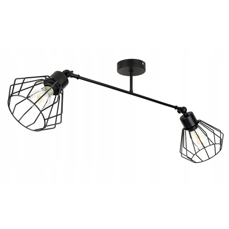 LAMPA sufitowa żyrandol regulowany LOFT E27 Drut 2