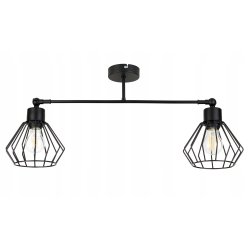 LAMPA sufitowa żyrandol regulowany LOFT E27 Drut 2
