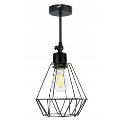 LAMPA KINKIET ŚCIENNY regulowany loft BRYLANT drut