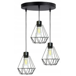 LAMPA WISZĄCA SUFITOWA ŻYRANDOL ZWIS BRYLANT DRUT