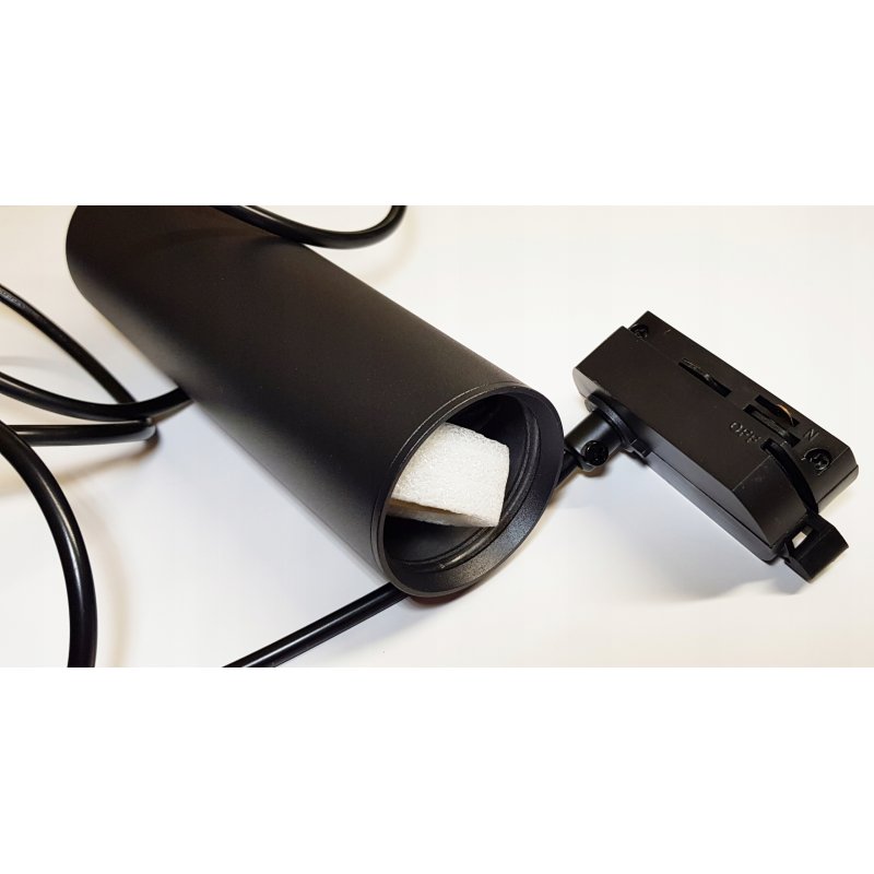 LAMPA WISZĄCA ZWIS na szynę sufiowa TUBA 17cm GU10