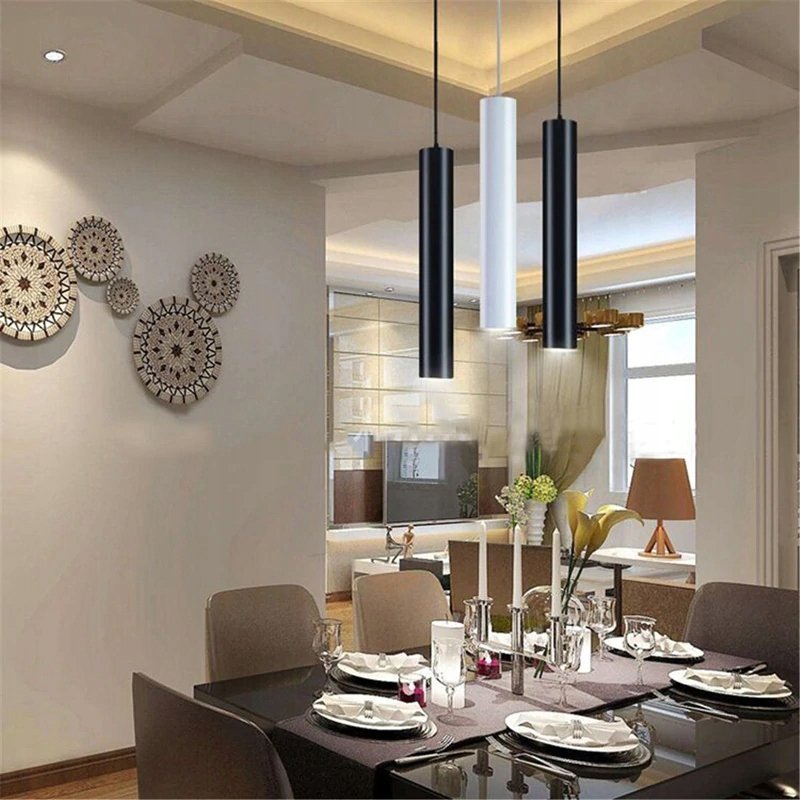 LAMPA WISZĄCA ZWIS na szynę sufiowa TUBA 17cm GU10