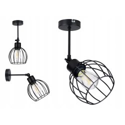 LAMPA WISZĄCA plafon żyrandol sufitowa LOFT KULA 1