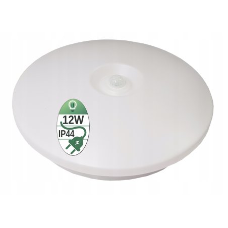 Plafon lampa LED IP44 12W z...