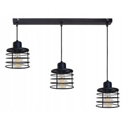 LAMPA wisząca sufitowa ŻYRANDOL ZWIS SPRĘŻYNA CZAR