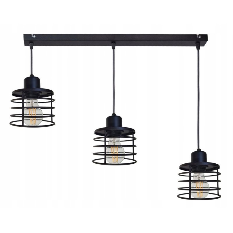 LAMPA wisząca sufitowa ŻYRANDOL ZWIS SPRĘŻYNA CZAR