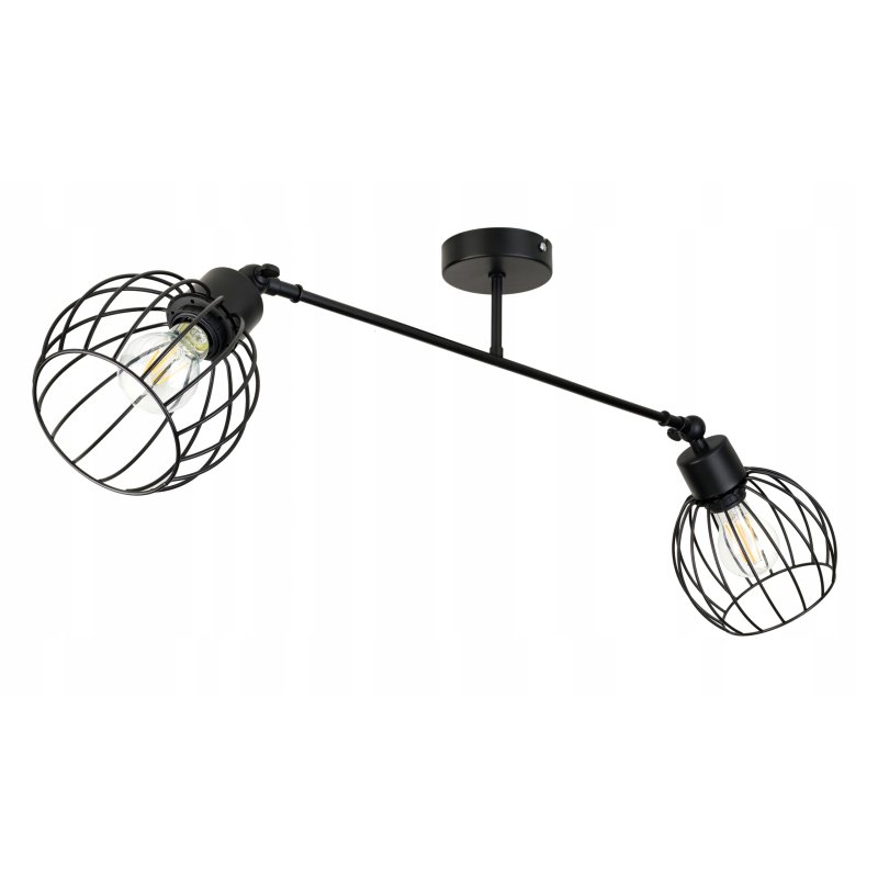 LAMPA sufitowa żyrandol regulowany LOFT E27 Drut 2