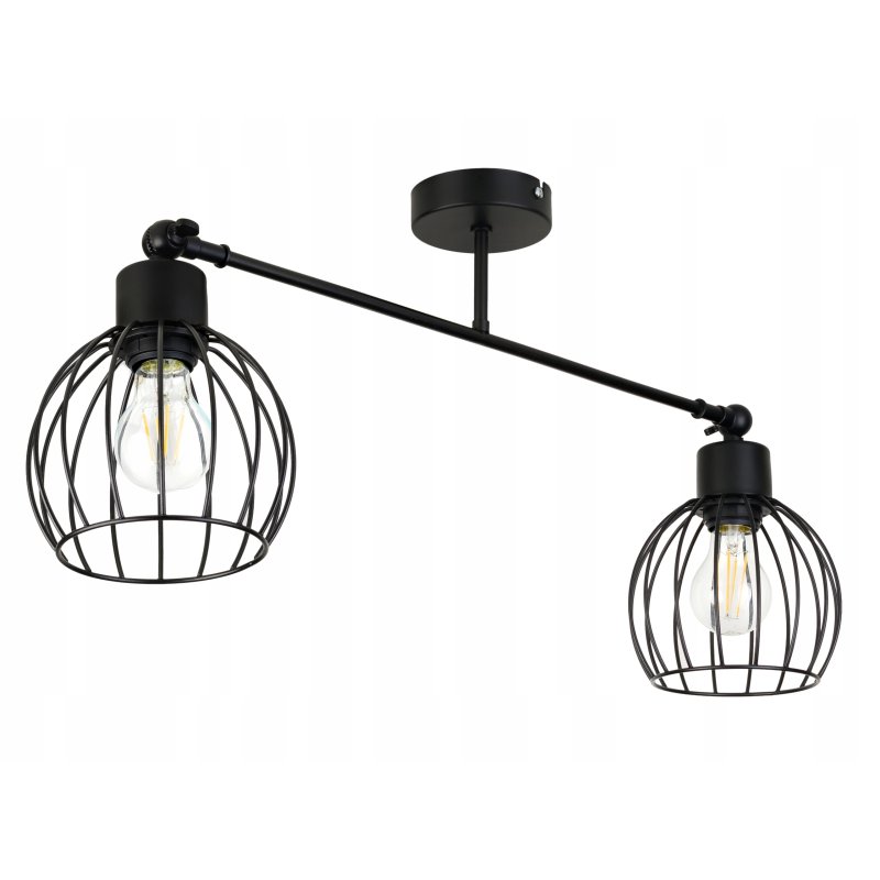 LAMPA sufitowa żyrandol regulowany LOFT E27 Drut 2