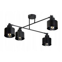 LAMPA sufitowa żyrandol regulowany LOFT ruch 4 E27