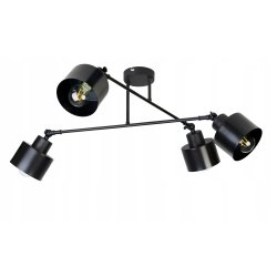 LAMPA sufitowa żyrandol regulowany LOFT ruch 4 E27